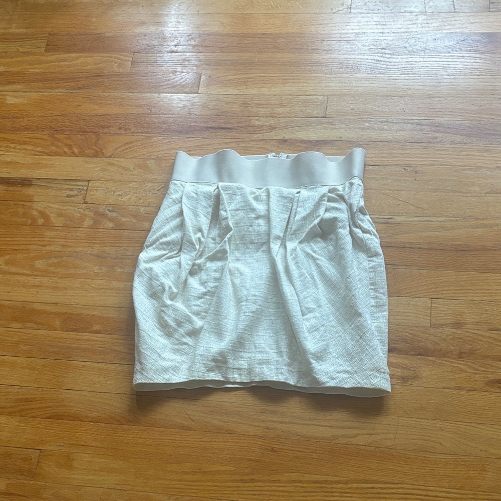 Adam Adam Lippes Linen Blend Skirt with Pockets!
